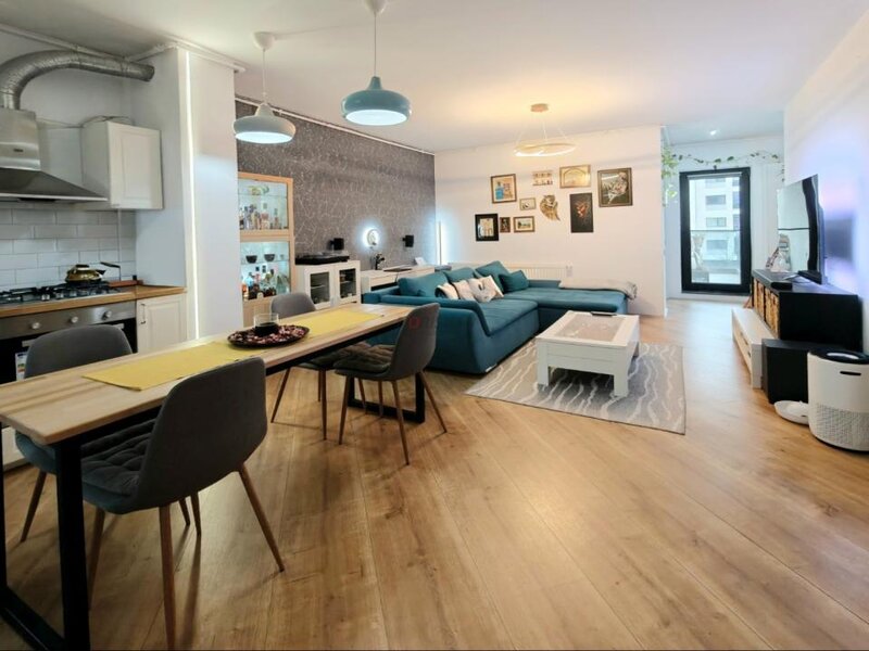 Pipera, 3 camere 77 mp, parcare, 4City North, centrala, mobilat